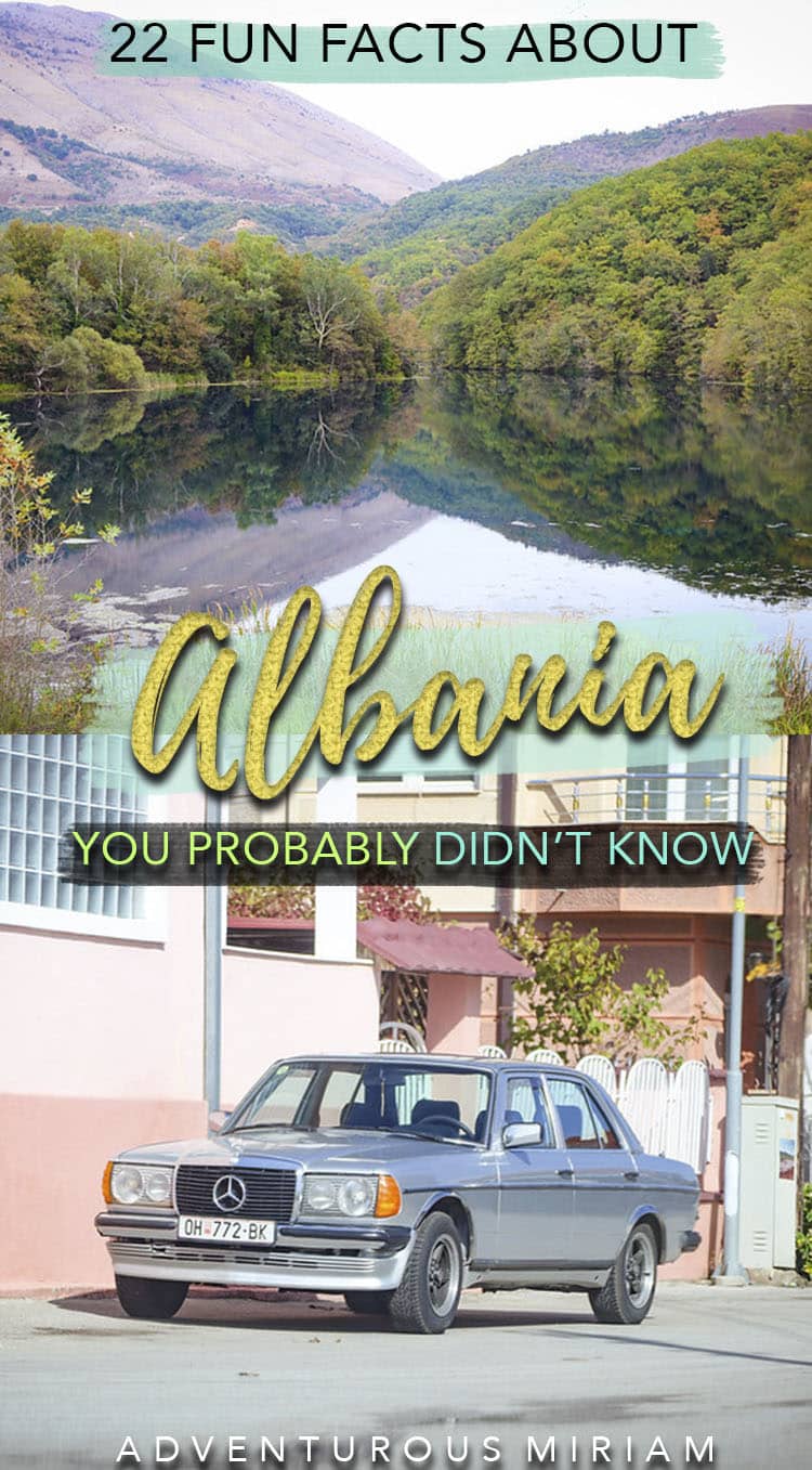 Looking for fun facts about Albania? Here are the 22 most interesting Albania facts about culture, history and superstition that you probably didn't know. #albania #balkans #travel