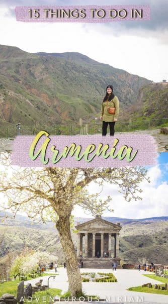 Looking for the best things to do in Armenia? From miles of snow-capped mountains to valley and the beautiful Lake Sevan, there’s no end to the natural beauty of Armenia. Get the 15 most amazing and unique things to do in Armenia (incl. Yerevan, Geghard and the Khor Virap monastery) for solo travelers, families, couples and first-time visitors. #armenia #caucasus #travel
