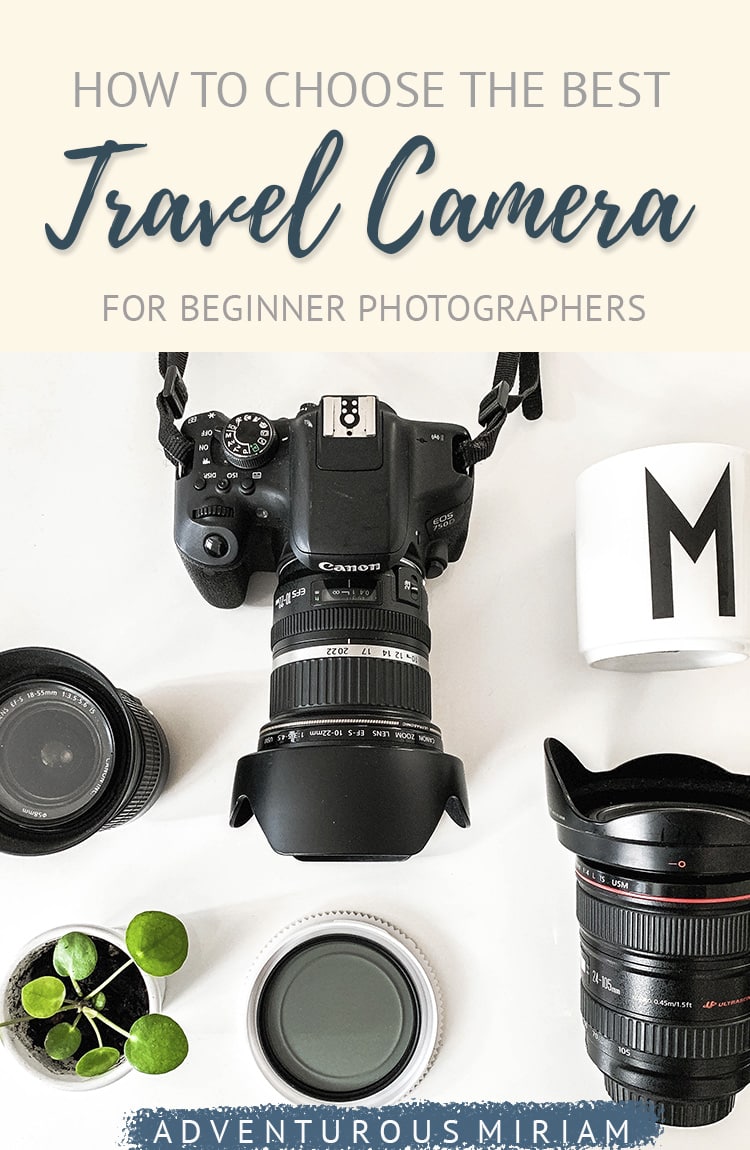 Looking for the the best camera for travel photography? I've compiled a list of the best mirrorless, point & shoot, and DSLR travel cameras, including lenses and other camera accessories. #travelcamera #camera #travelphotography