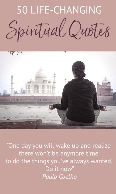 50 spiritual journey quotes filled with life-changing lessons