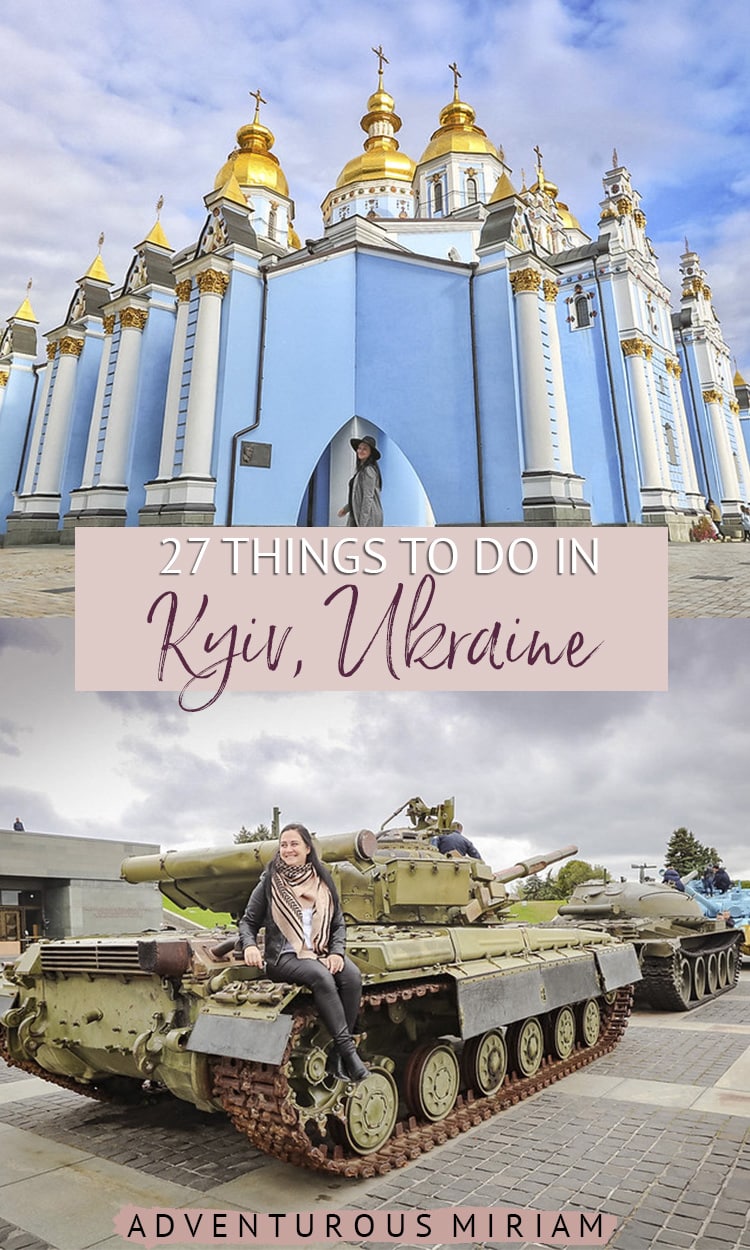 Looking for the best things to do in Kyiv, Ukraine? Find the most interesting sights in this ultimate travel guide, incl. UNESCO sites like Pechersk Lavra, St. Andrews and much more. #kyiv #ukraine
