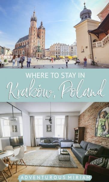 Where to stay in Kraków for first time visitors - Wondering how to find the top accommodation in Kraków, Poland? Check my guide on finding the best hotels in Kraków #accommodation #Kraków #europe #guide #travel