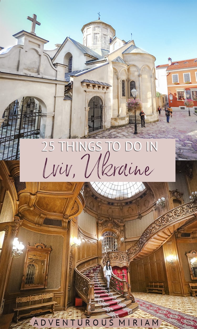 Looking for things to do in Lviv? From beautiful and historic renaissance buildings to themed restaurants, here's what to do in Lviv, Ukraine. #lviv #ukraine