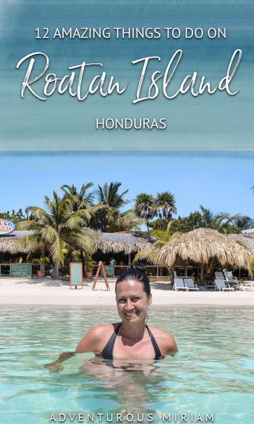 Roatan island is surrounded by the Caribbean Sea, and the waters are filled with corals, starfish, dolphins and other underwater stunners. Find here the most amazing things to do in Roatan, Honduras. #honduras #roatan #cruise