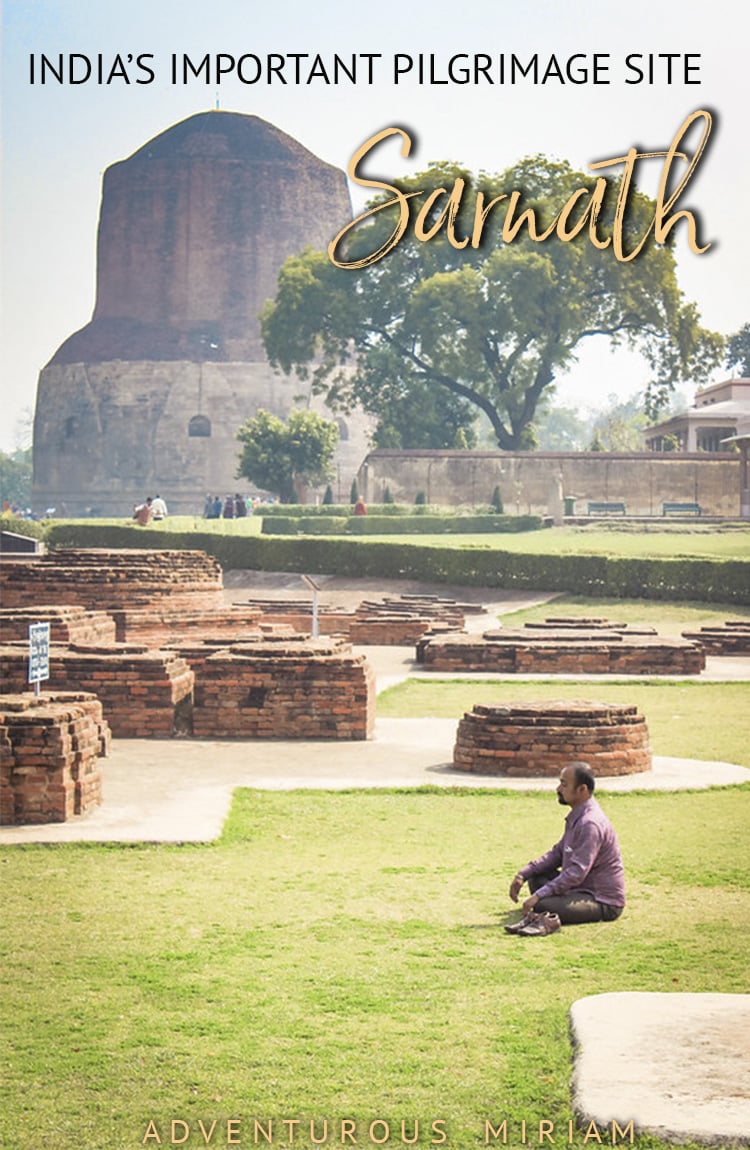 Planning a trip to Sarnath temple? This important Buddhist pilgrimage site is located just 13 kilometres from Varanasi. Find the places to visit in Sarnath here. #varanasi #india