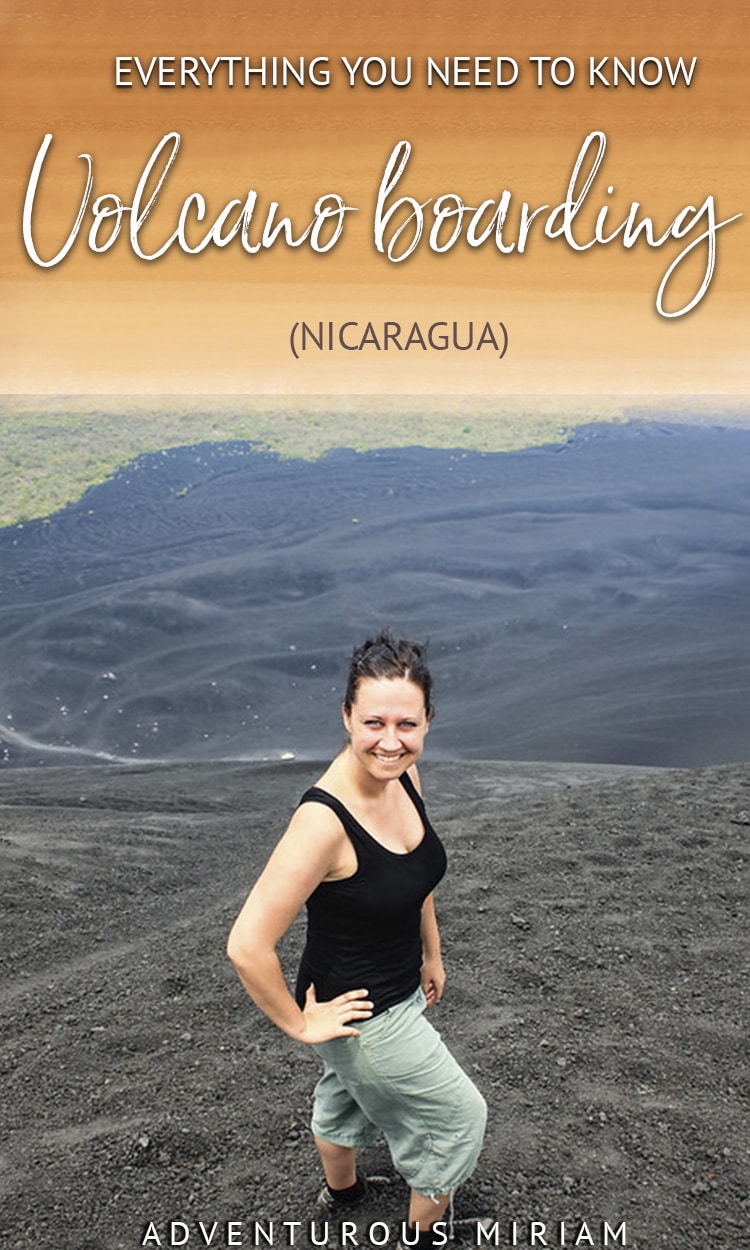 Want to try volcano boarding in Nicaragua? Read my guide on which company to go with, what to wear and what to expect from sliding down an active volcano. #volcanoboarding #nicaragua