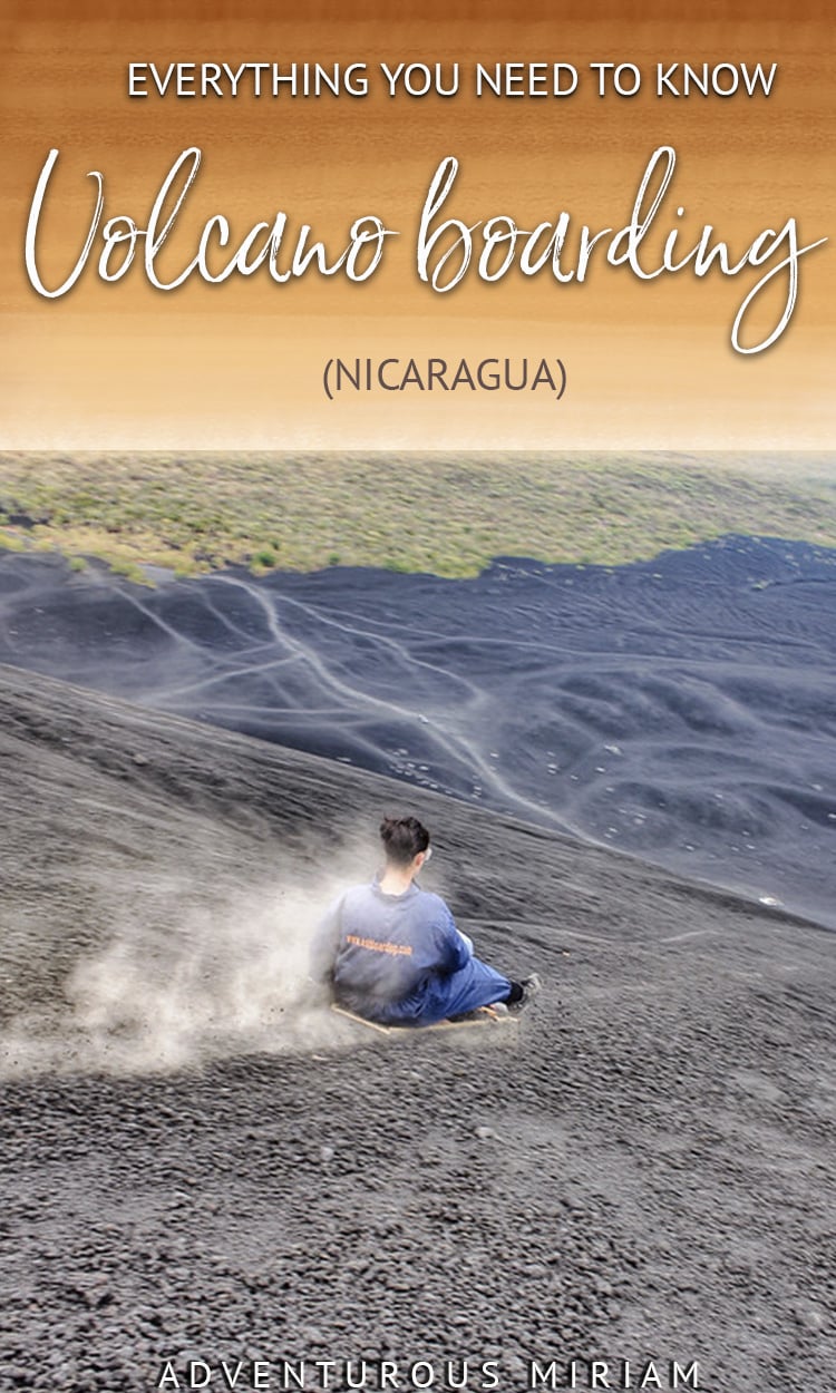 Want to try volcano boarding in Nicaragua? Read my guide on which company to go with, what to wear and what to expect from sliding down an active volcano. #volcanoboarding #nicaragua