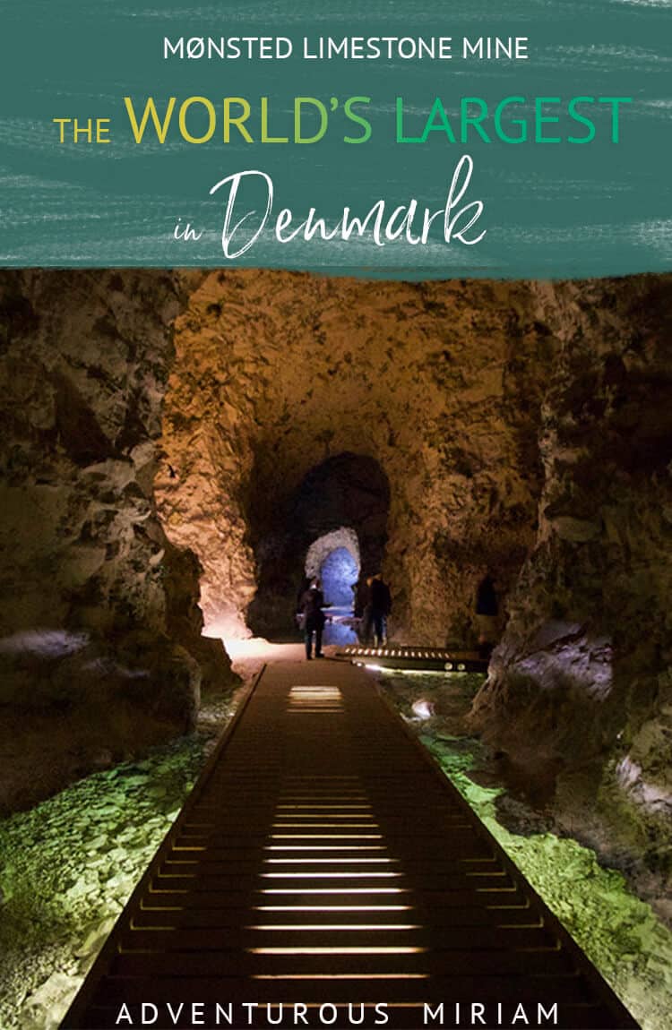 Planning on visiting Mønsted Kalkgruber, the world’s largest limestone mine? Explore the cave system’s many curiosities with all the info you need here. #mønsted #cave #Denmark