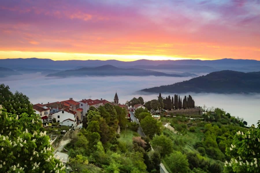 Istria hilltop towns