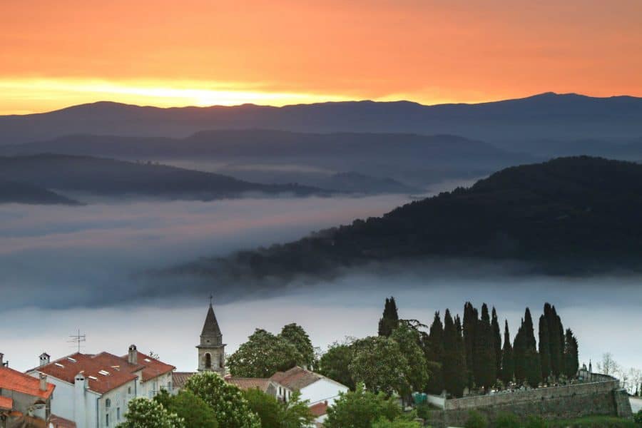 Istria hilltop towns