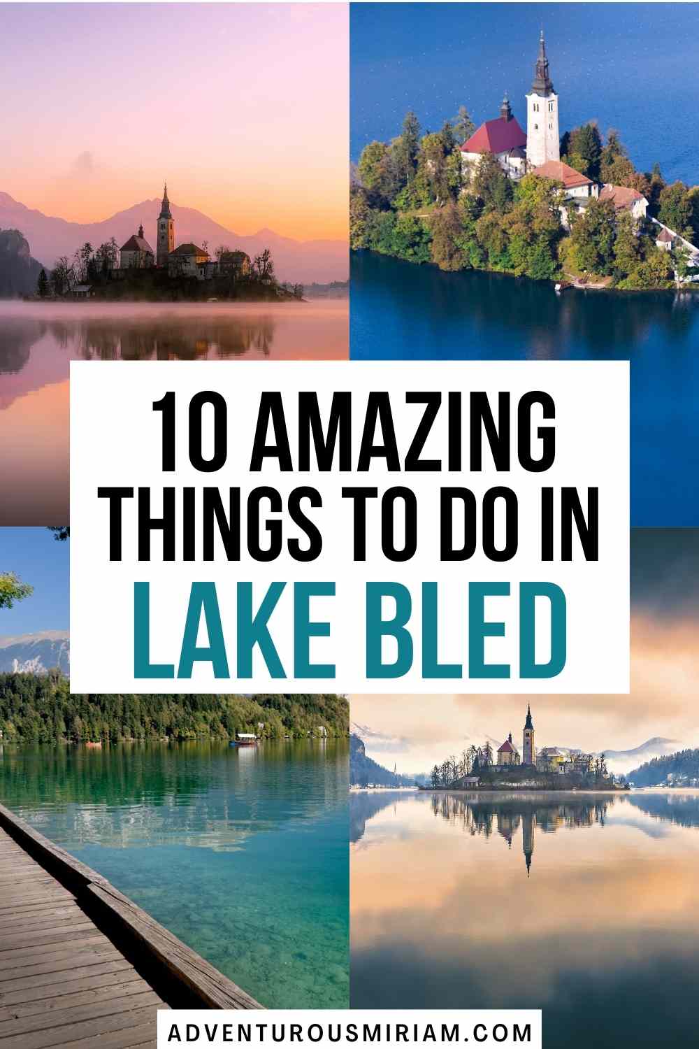 Things to do in Lake Bled Slovenia - Planning on visiting Slovenia and want to know the best things to do in Lake Bled? This beautiful lake town is absolutely breathtaking and deserves a visit. Lake Bled things to do. Lake bled photography. Lake Bled travel. Lake Bled Slovenia travel. Lake Bled day trip. Lake Bled summer. Lake bled itinerary. Europe.