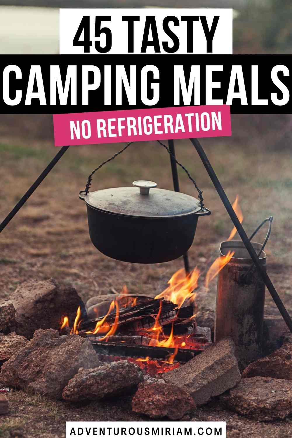 Camping meals without fire: How to cook camping food during fire