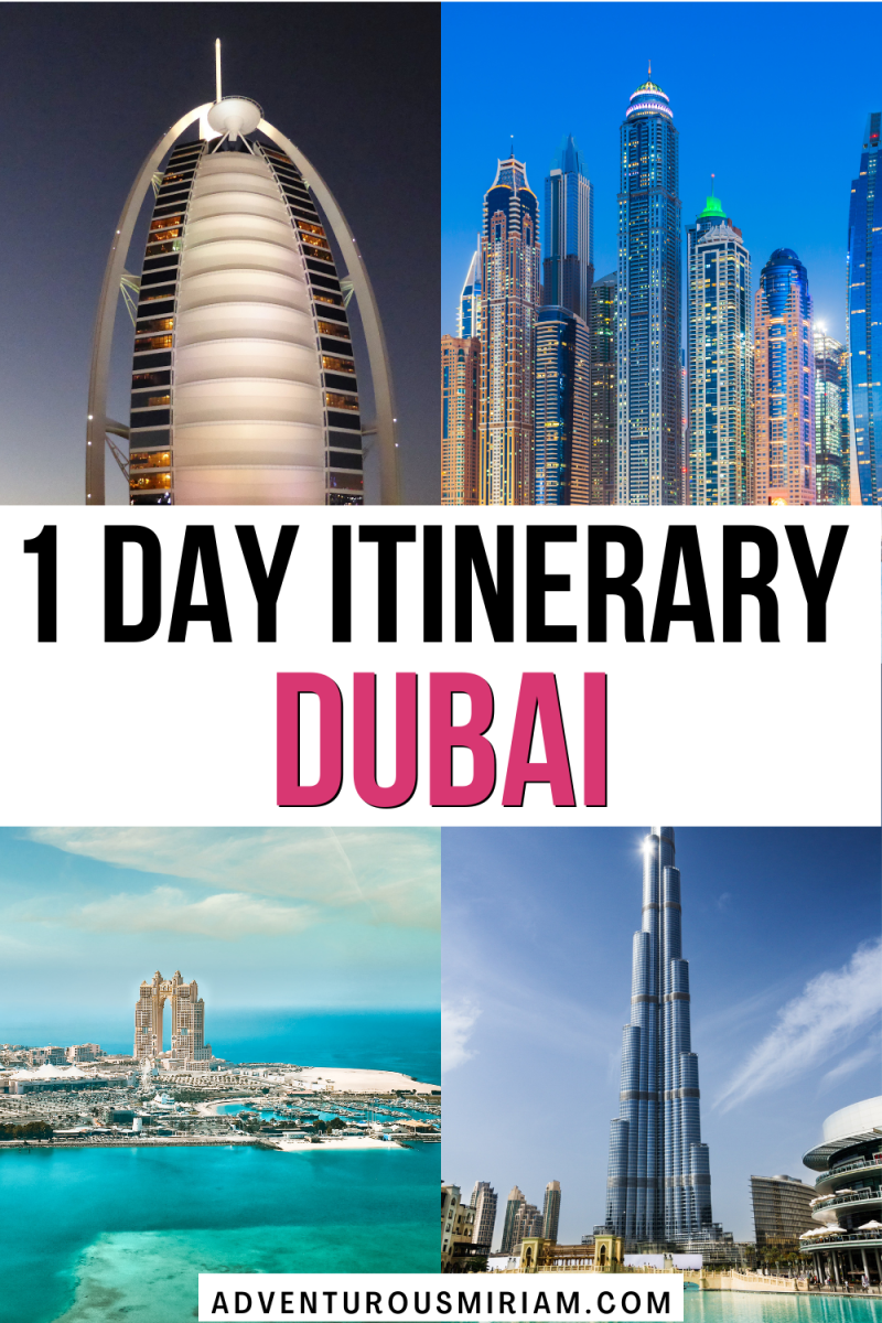 one day trip to dubai