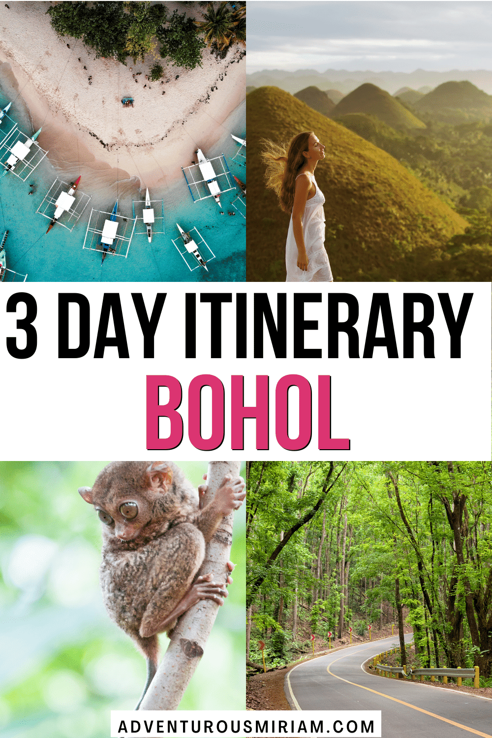 The perfect Bohol 3 days itinerary Adventurous Miriam