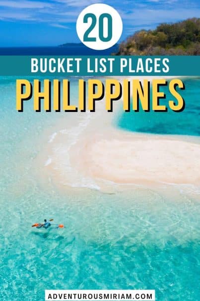 travel bucket list ph