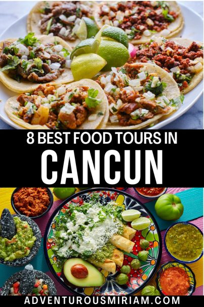 Explore the best Cancun food tours with this curated list. Discover the rich flavors of Mexican food on these top-rated food tours in Cancun. From street tacos to gourmet dining, each tour offers a unique taste of local cuisine. Perfect for foodies looking to dive deep into Mexico's culinary traditions. #CancunFoodTours #MexicanCuisine #FoodieAdventures