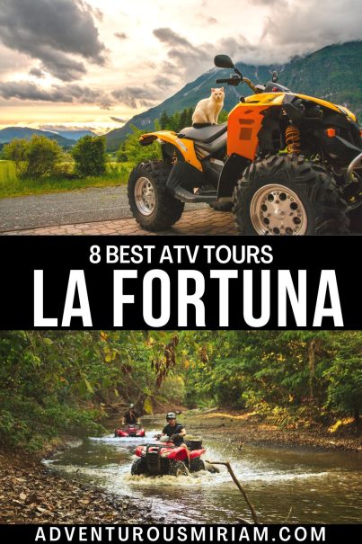 Discover the best ATV tours in La Fortuna, Costa Rica, with my expertly curated list. Experience the thrill of La Fortuna ATV tours as you explore the stunning landscapes around the Arenal Volcano. My selection includes top-rated Arenal ATV tours, offering unforgettable adventures in Costa Rica's lush jungles and rugged terrains. Perfect for adventure seekers and nature lovers. #LaFortunaATV #CostaRicaAdventures #ATVToursArenal