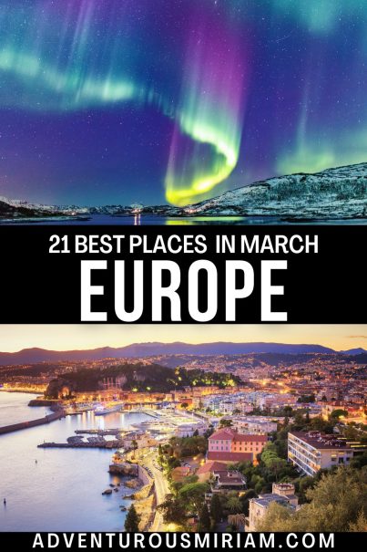 Discover the best places to visit in Europe in March with this curated travel guide. From the warm Mediterranean coasts to the lively festivals in the cities, this list is perfect for planning your Europe itinerary. Experience Europe in spring at its finest with unique destinations offering culture, adventure, and breathtaking scenery. #EuropeTravel #SpringDestinations #MarchInEurope