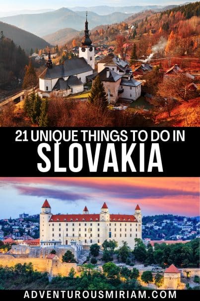 Discover the best things to do in Slovakia with my curated list. From stunning castles to traditional villages and mysterious caves, my guide covers all the top Slovakia things to do. Perfect for planning your Slovakia travel itinerary #SlovakiaTravel #ThingsToDoInSlovakia #ExploreSlovakia

