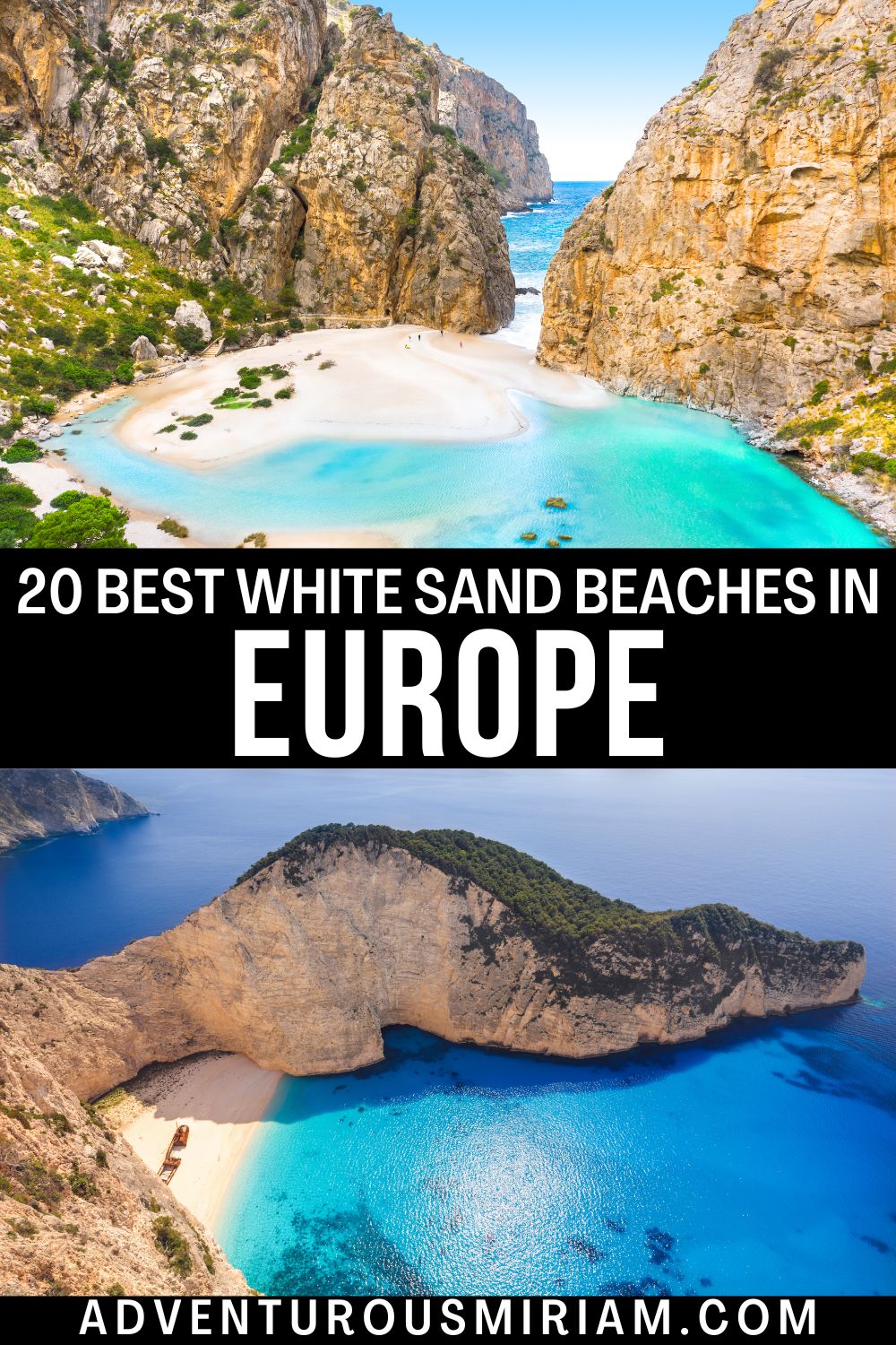 20 best white sand beaches in Europe you should visit - Adventurous Miriam