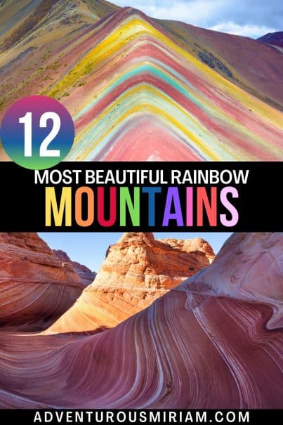 Discover the best rainbow mountains around the world with my curated list. Explore the stunning landscapes of rainbow mountains Utah, the vibrant layers of the rainbow mountains of China, and the breathtaking hues of the rainbow mountains of Peru. #RainbowMountains #TravelInspiration #NatureWonders