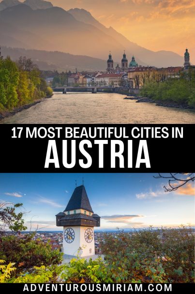 Explore my curated list of the most beautiful cities in Austria, featuring the best cities to visit in Austria. From Vienna to Salzburg, find your next Austria travel places to visit. #AustriaTravel #BeautifulCities #VisitAustria