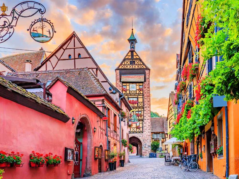 beautiful towns in Alsace